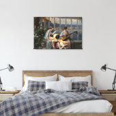 デルフィンエンジョラスレムシエンヌシュルラテラッセ キャンバスプリント (インサイチュ (寝室))