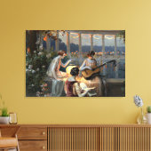 デルフィンエンジョラスレムシエンヌシュルラテラッセ キャンバスプリント (インサイチュ (リビング))