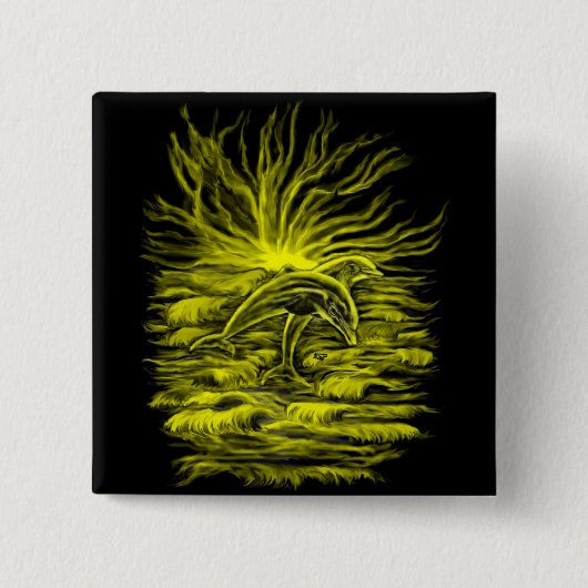 デルフィンパール 缶バッジ (正面)