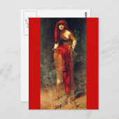 デルフィ神官 ポストカード (正面/裏面)