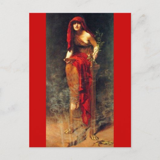 デルフィ神官 ポストカード (正面)