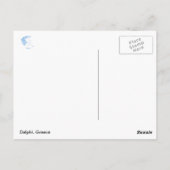 デルフィ、ギリシャ ポストカード (裏面)