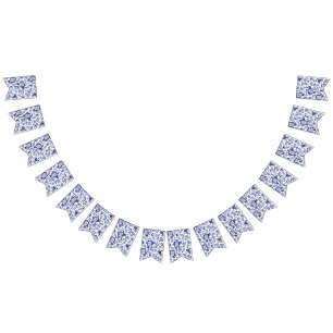 デルフツブラウウ  デルフトブルーオランダウェディングレセプション バンティングフラッグ