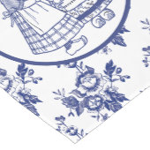 デルフツブラウパターンタイル ミディアムテーブルランナー (コーナー)