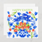 デルフトとチューリップラビットカード シーズンカード (正面/裏面)