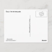 デルフトのコラージュ ポストカード (裏面)