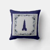 デルフトのデルフトの新しい教会 クッション (裏面)
