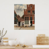 デルフトの家並み(リトル通り) ポスター (キッチン)