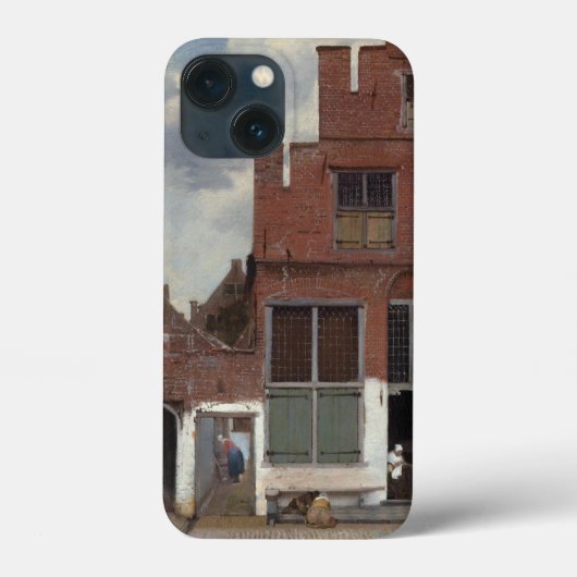 デルフトの家並み 小径 Case-Mate iPhoneケース (裏面)