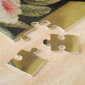 デルフトの瓶(パネルの油)の花 ジグソーパズル (側面)