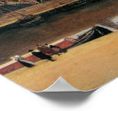 デルフトの眺めバイヨハネス・フェルメール ポスター (角)