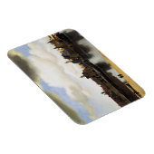 デルフトの眺めバイヨハネス・フェルメール マグネット (右側)