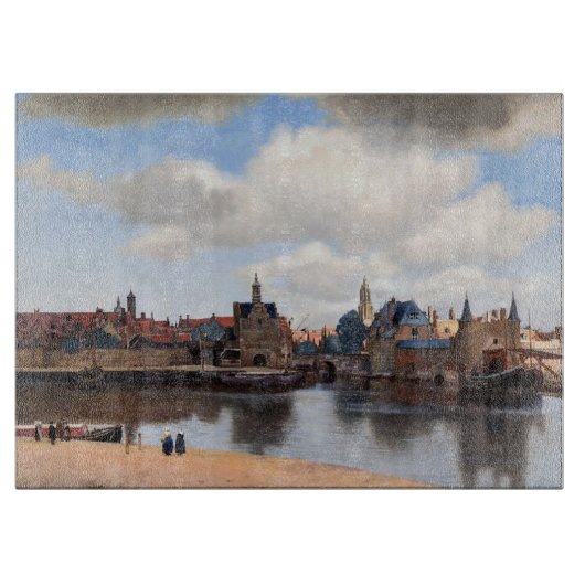 『デルフトの眺め』（デルフトのながめ、英: View of Delft） カッティングボード (正面)