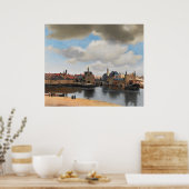 デルフトの表示 ポスター (キッチン)