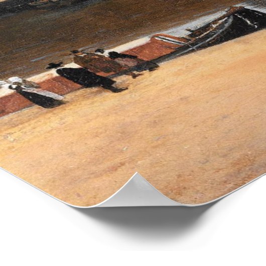 デルフトの表示 ポスター (角)