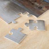 デルフトの見解Johannes Vermeer 1660 ジグソーパズル (側面)