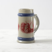 デルフトの赤い風車、デルフトの赤い荷馬車 ビールジョッキ (正面右)