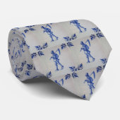 デルフトの青いタイル-テンプレート ネクタイ (ロール)