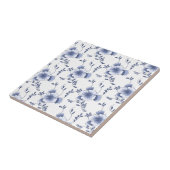 デルフトウェアスタイルパンシー タイル (側面)