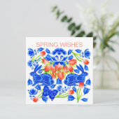 デルフトウサギとチューリップカード シーズンカード (スタンド正面)