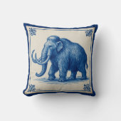 デルフトウーリーマンモス クッション (正面)