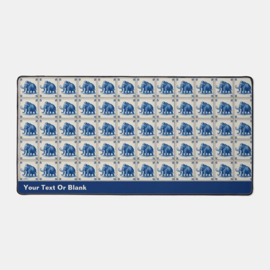 デルフトウーリーマンモス デスクマット (正面)