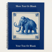 デルフトウーリーマンモス プランナー手帳 (正面)