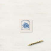 デルフトウーリーマンモス ポストイット (デスク上)