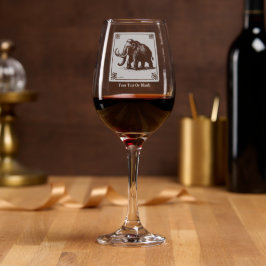 デルフトウーリーマンモス ワイングラス