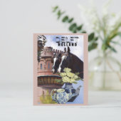 デルフトオランダホランド陶器旅行 ポストカード (スタンド正面)