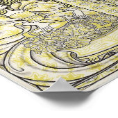 デルフトシェスラオリーアールヌーボー ポスター (角)