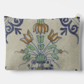 デルフトタイルアンティークセラミックフラワーポット アクセサリーポーチ (裏面)