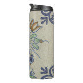 デルフトタイルアンティークセラミックフラワーポット タンブラー (回転右)