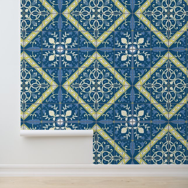 デルフトタイル青（白） 壁紙 (アプリケーション)