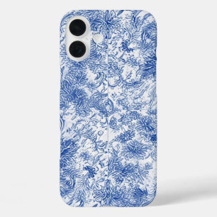 デルフトフローラタペストリー – IPhone 16ケース 16 Plusケース
