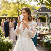 デルフトブルーのチューリップ カップ オーダーメイド 紙コップ