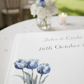 デルフトブルーのチューリップ ゲストブック