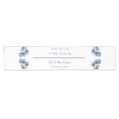 デルフトブルーのチューリップ ショートテーブルランナー (横)