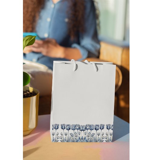 デルフトブルーのチューリップ スモールペーパーバッグ