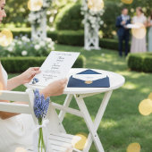 デルフトブルーチューリップ結婚式招待状 招待状