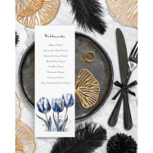 デルフトブルーチューリップ結婚式 プログラム