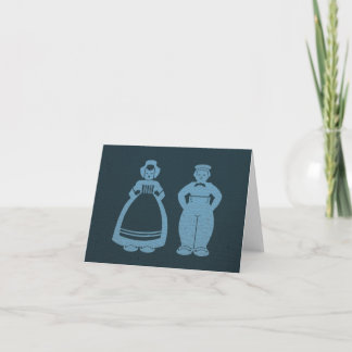 デルフトブルーツーノテカード カード