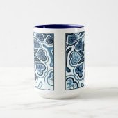 デルフトブルーハートマグ マグカップ (中央)