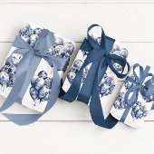 デルフトブルーバルーンのラッピング紙 ラッピングペーパー