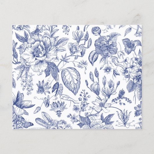 デルフトブルーフローラチノワセリーレシピカード (裏面)