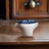 デルフトブルーライオン&スネークウィリアム・デ・モーガン セラミックノブ