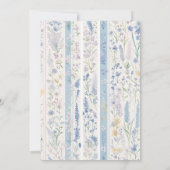 デルフトブルー白い陶器の鳥 セーブザデート (裏面)