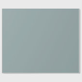 デルフトブルー 単色 ラッピングペーパー (フラット)