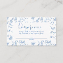 デルフトブルーChinoiserieベビーシャワーボーイおむつ