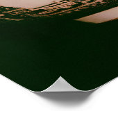 デルフトプレート、ロンドン塔の景色を望む ポスター (角)